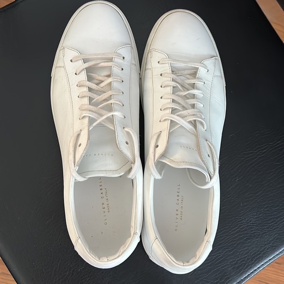 Oliver Cabell | Shoes | Mens Oliver Cabell White Leather Shoes Size 4 ...